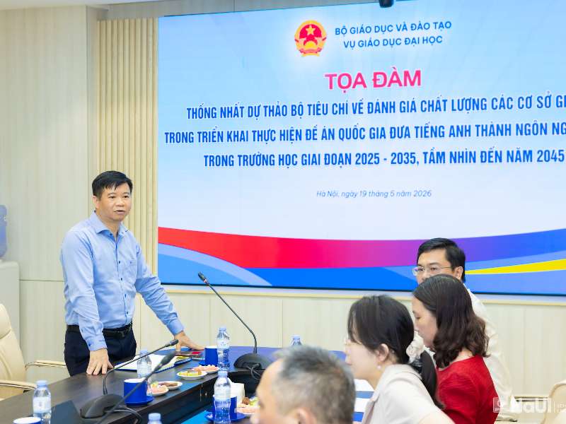 Đề án “Đưa tiếng Anh trở thành ngôn ngữ thứ hai trong trường học": Đại học Công nghiệp Hà Nội tiên phong đồng hành cùng nhiệm vụ trọng tâm của ngành giáo dục