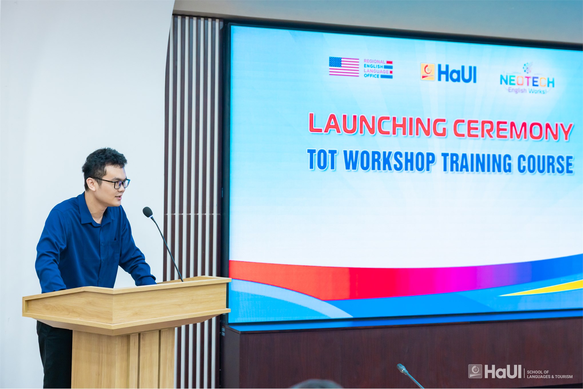 Khai mạc khóa tập huấn giảng viên Dự án NeoTECH English Works! tại Đại học Công nghiệp Hà Nội
