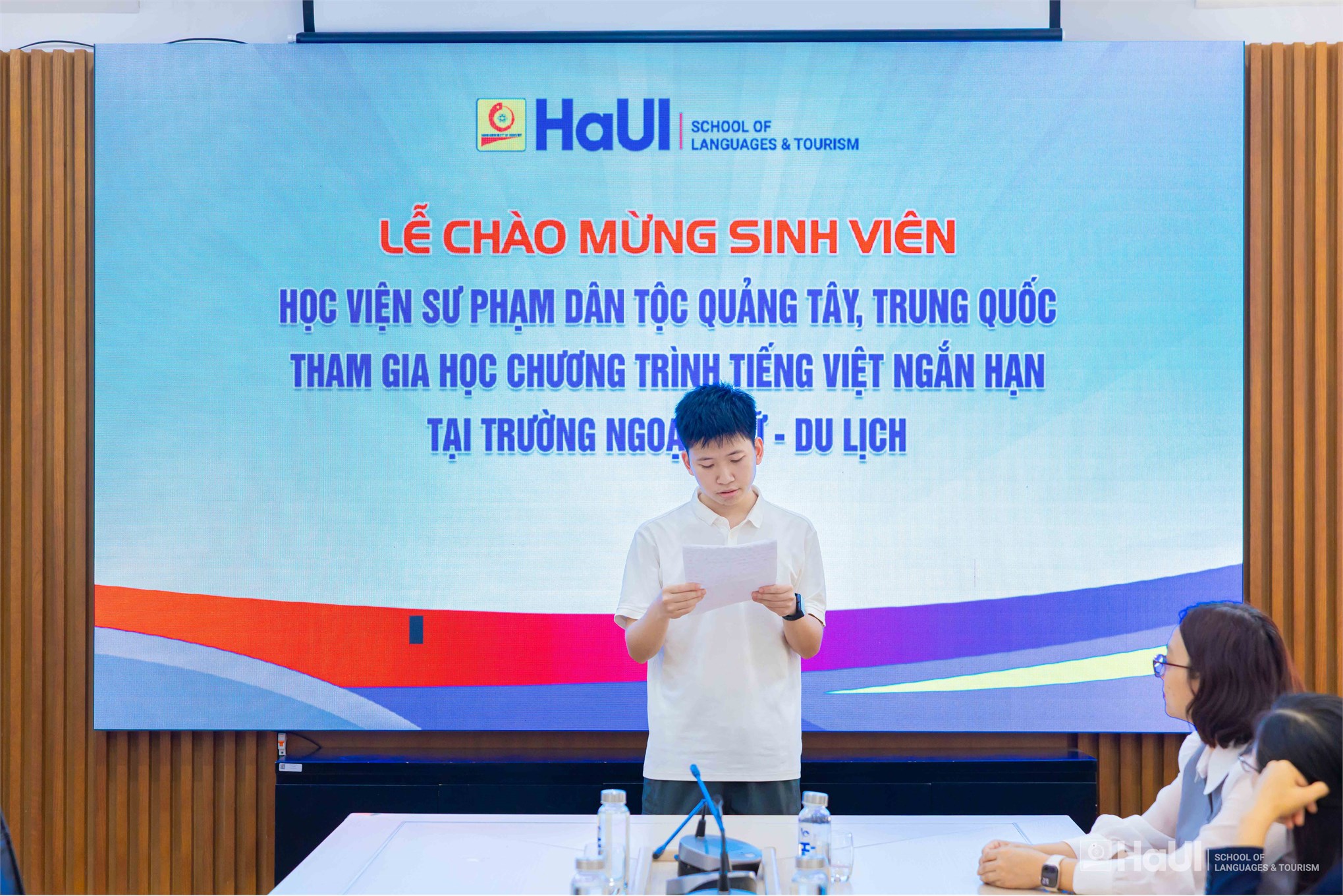 Trường Ngoại ngữ - Du lịch khai giảng khóa học Tiếng Việt ngắn hạn dành cho học viên Quảng Tây, Trung Quốc