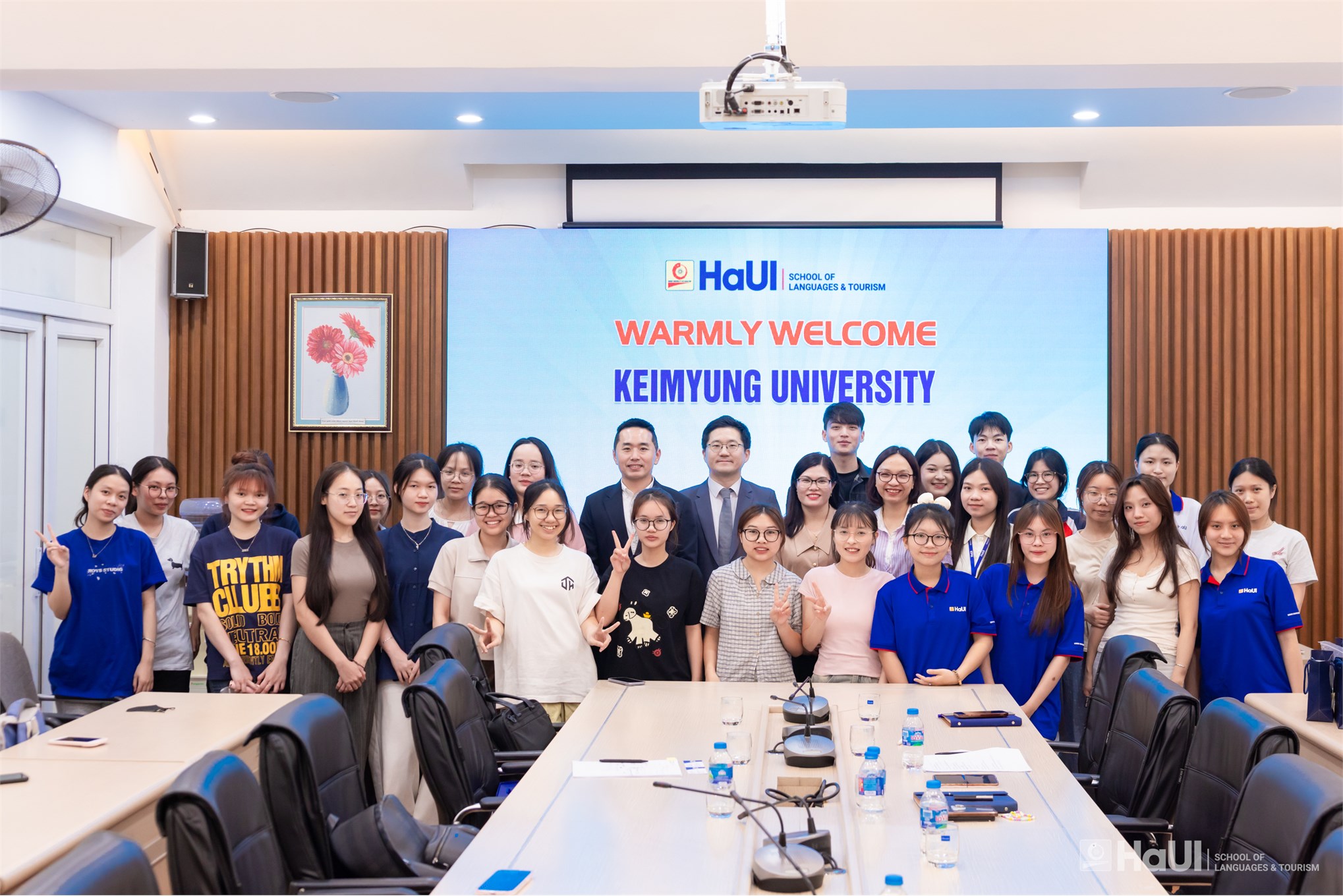 Trường Ngoại ngữ - Du lịch và Đại học Keimyung thúc đẩy hợp tác đào tạo, nghiên cứu và giao lưu học thuật