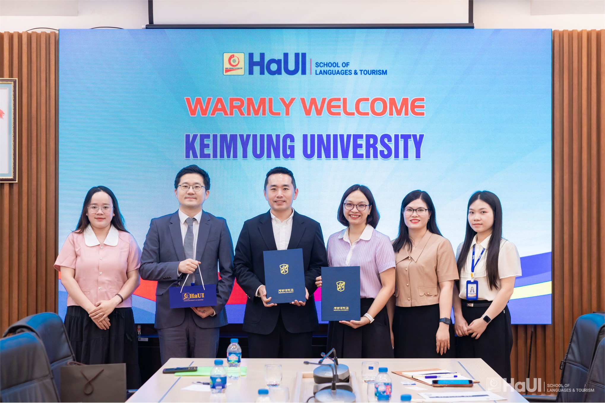 Trường Ngoại ngữ - Du lịch và Đại học Keimyung thúc đẩy hợp tác đào tạo, nghiên cứu và giao lưu học thuật