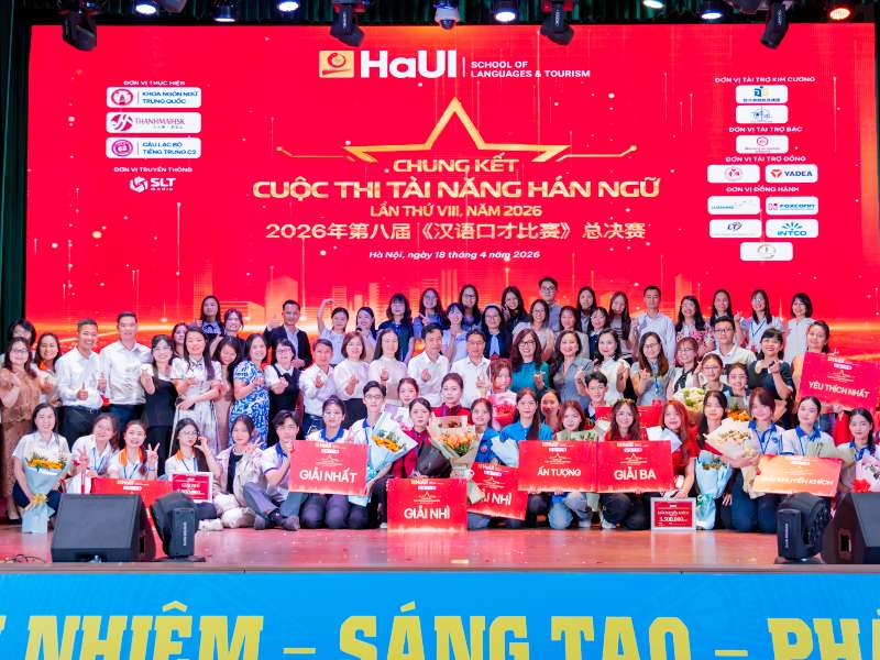 Sinh viên miền Bắc hội tụ tại Chung kết Tài năng Hán ngữ 2026