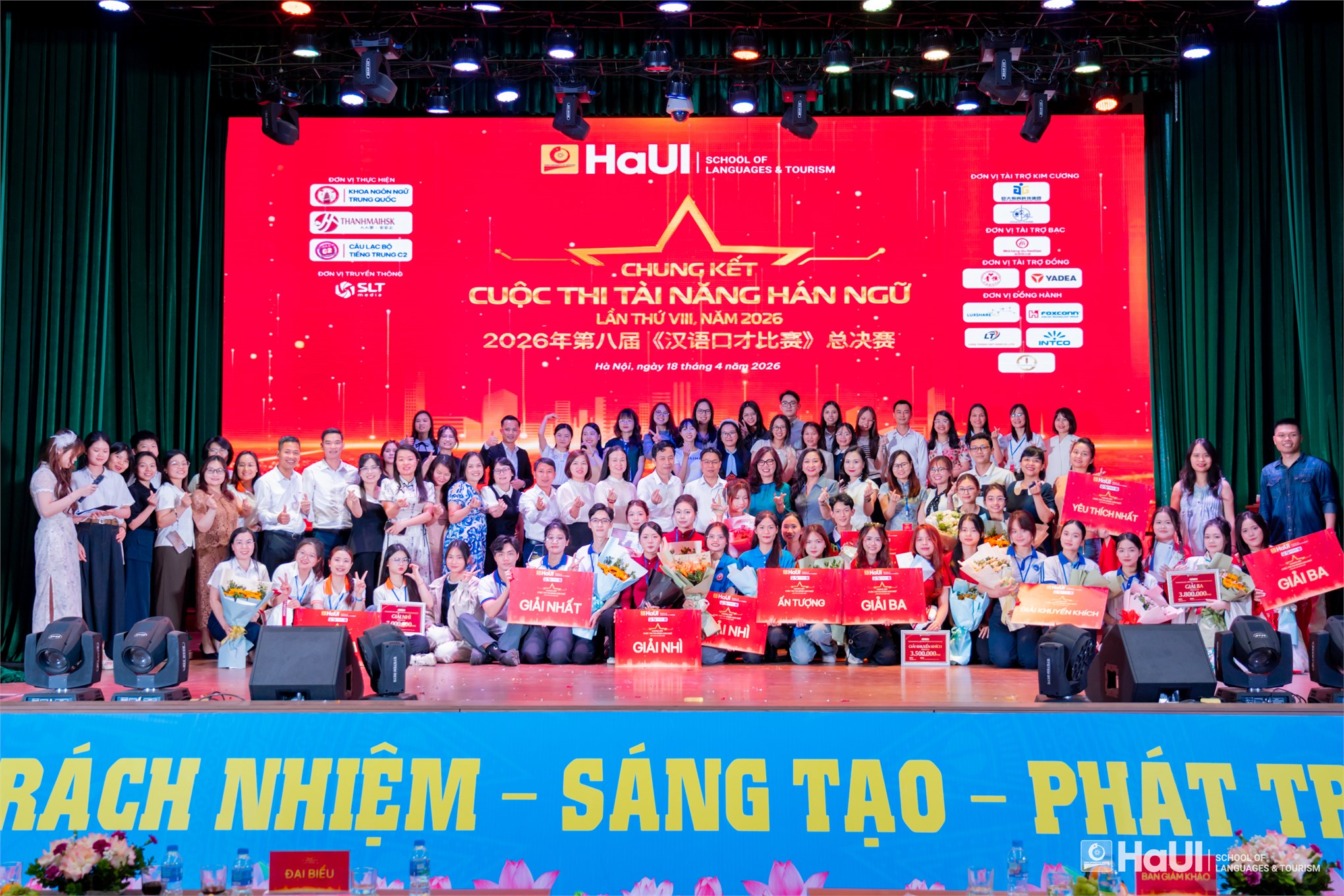 Sinh viên miền Bắc hội tụ tại Chung kết Tài năng Hán ngữ 2026