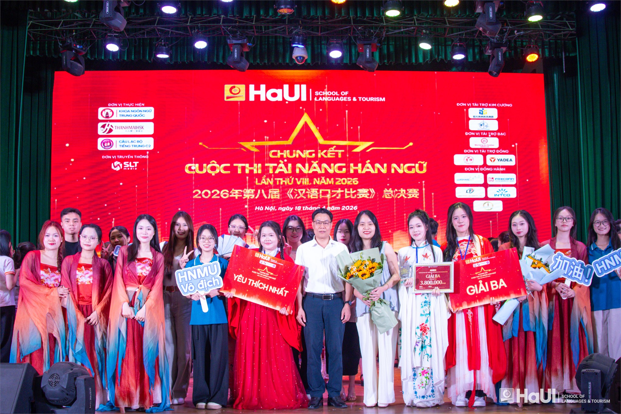 Sinh viên miền Bắc hội tụ tại Chung kết Tài năng Hán ngữ 2026
