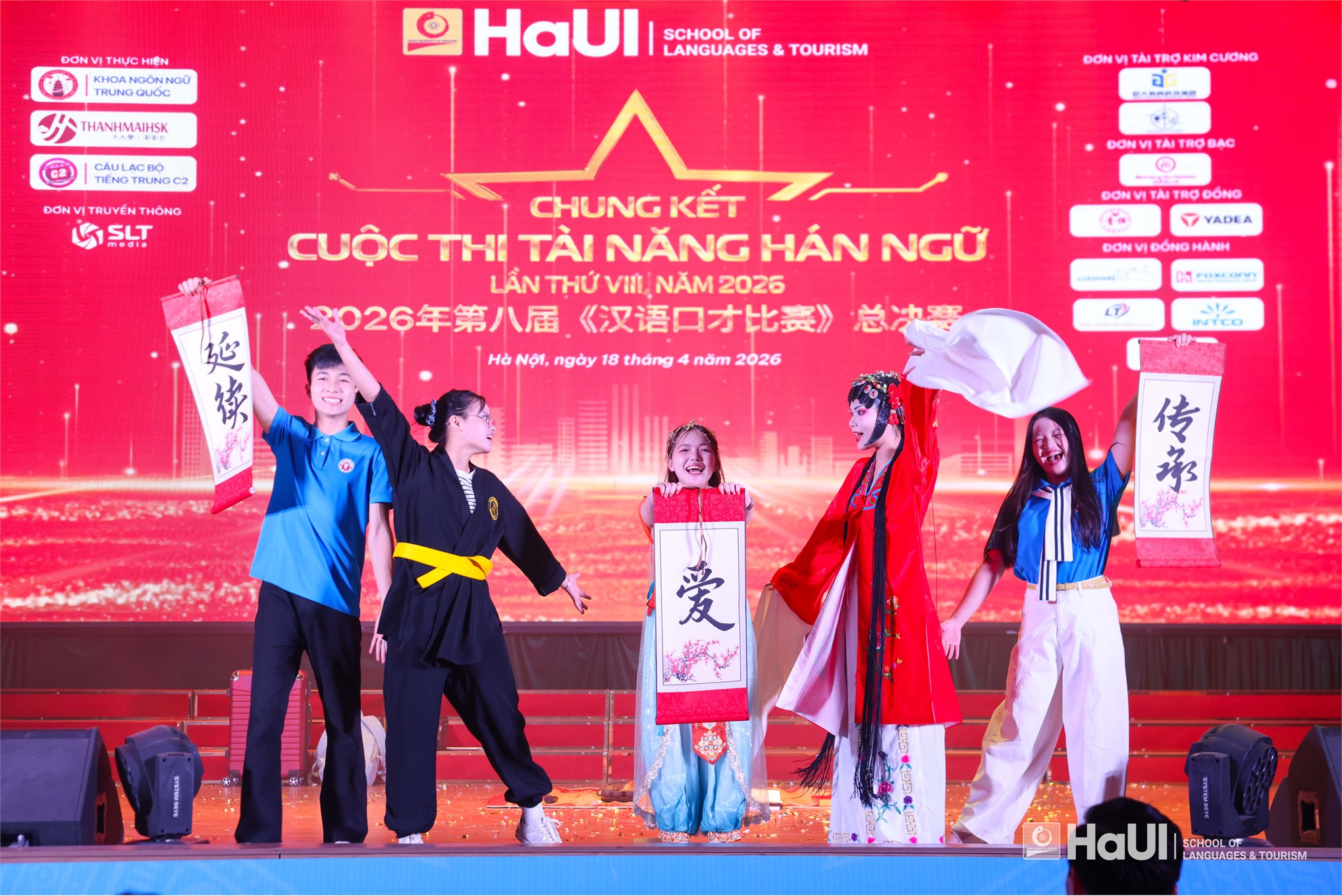 Sinh viên miền Bắc hội tụ tại Chung kết Tài năng Hán ngữ 2026