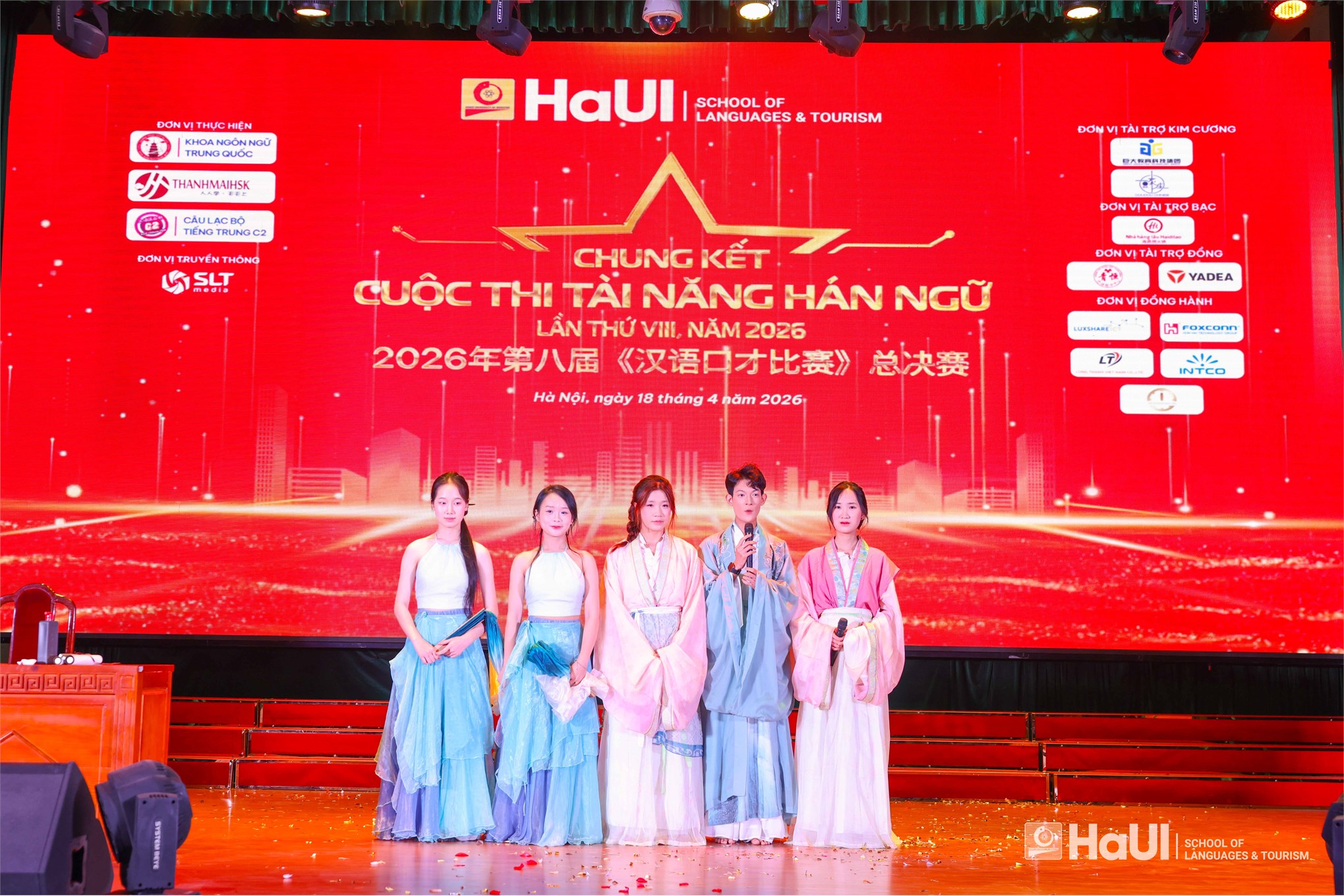 Sinh viên miền Bắc hội tụ tại Chung kết Tài năng Hán ngữ 2026