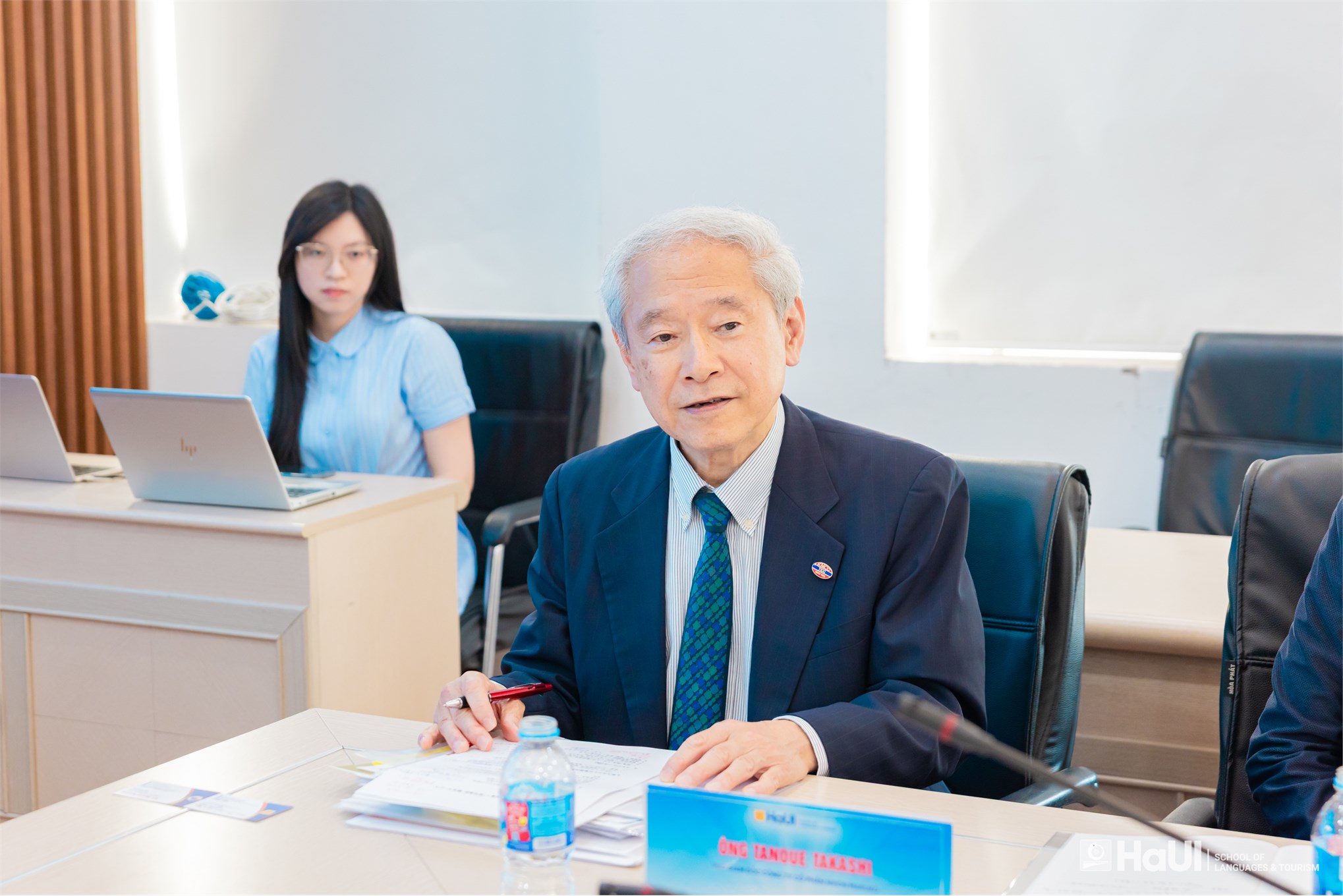 Trường Ngoại ngữ - Du lịch làm việc với Công ty Cổ phần Nihon Maruko về chương trình thực tập Nhật Bản cho sinh viên