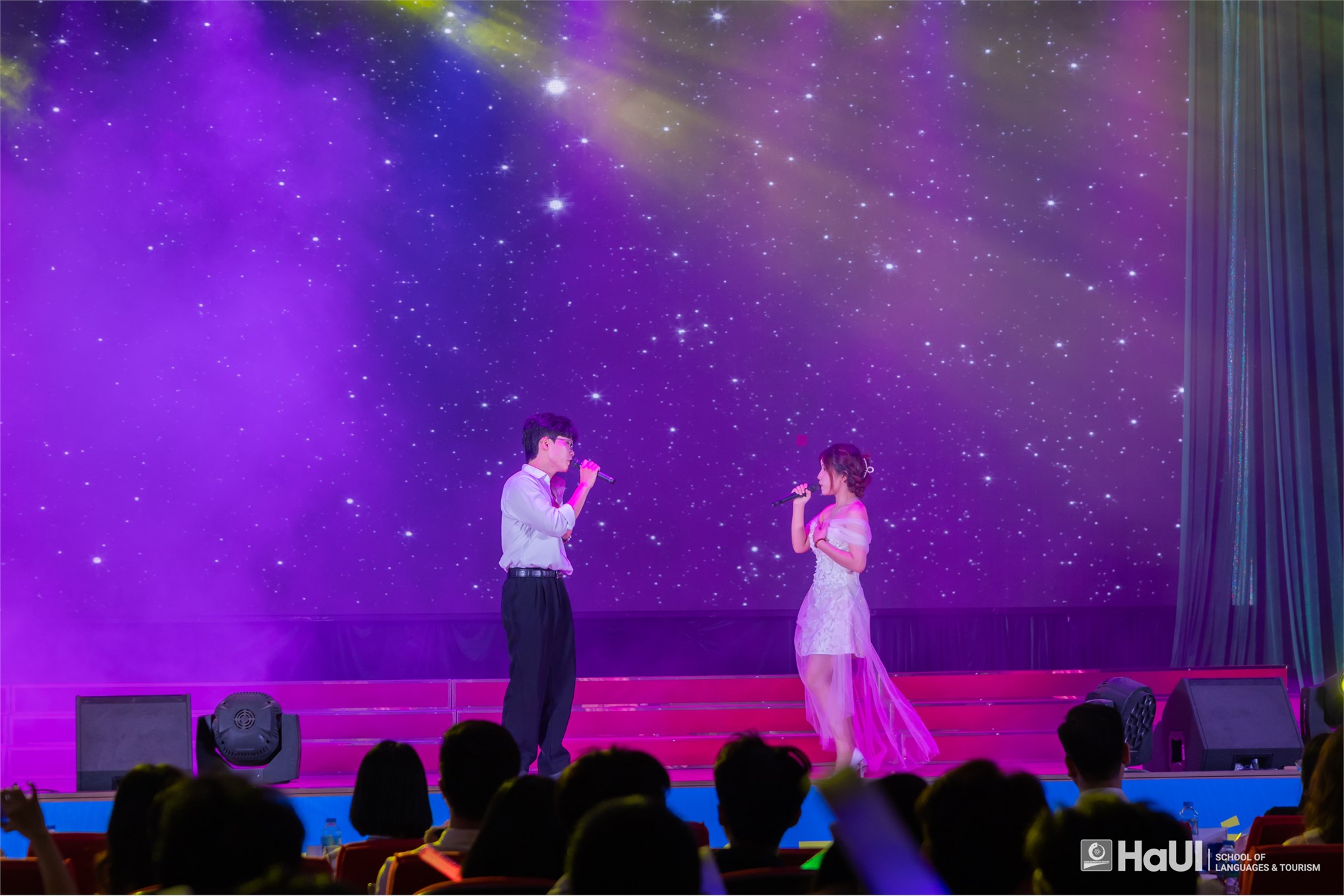 Sôi động đêm Chung kết cuộc thi Giọng hát hay ngoại ngữ “HaUI Golden Voice” 2026