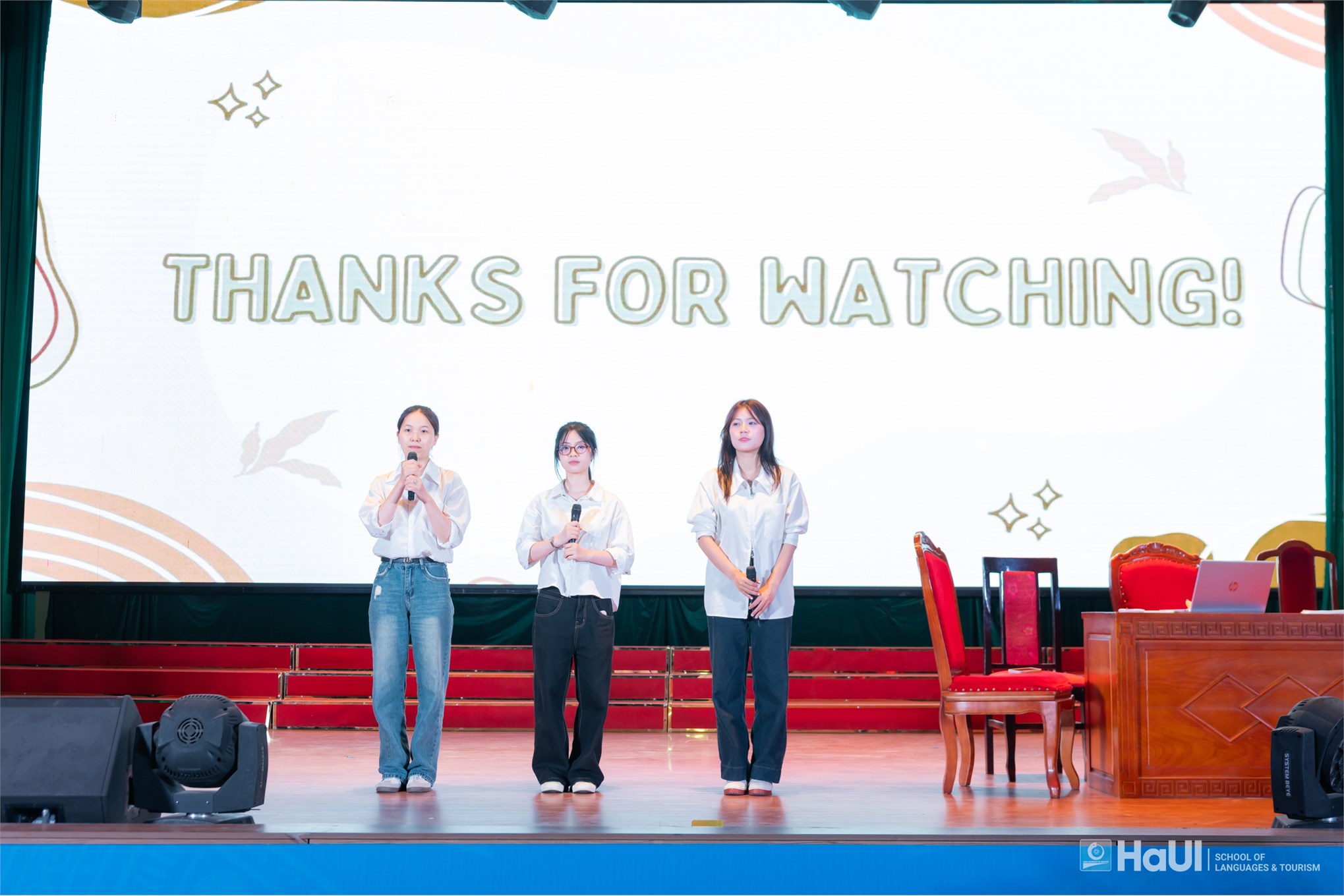 Chung kết Speak Up 2026: Lan tỏa tinh thần học tiếng Anh trong sinh viên Đại học Công nghiệp Hà Nội