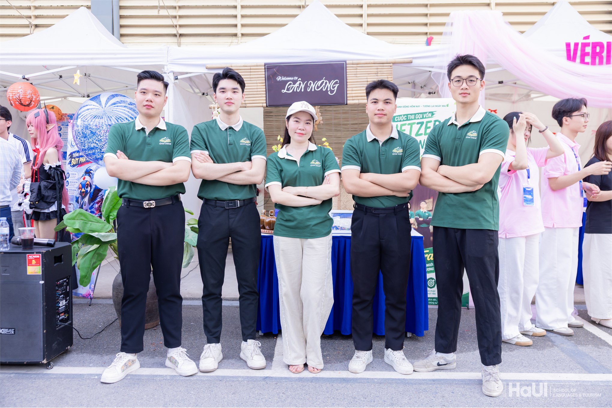 03 dự án của Trường Ngoại ngữ - Du lịch ghi dấu tại Chung kết phần thi Gọi vốn giả định HaUI 2026