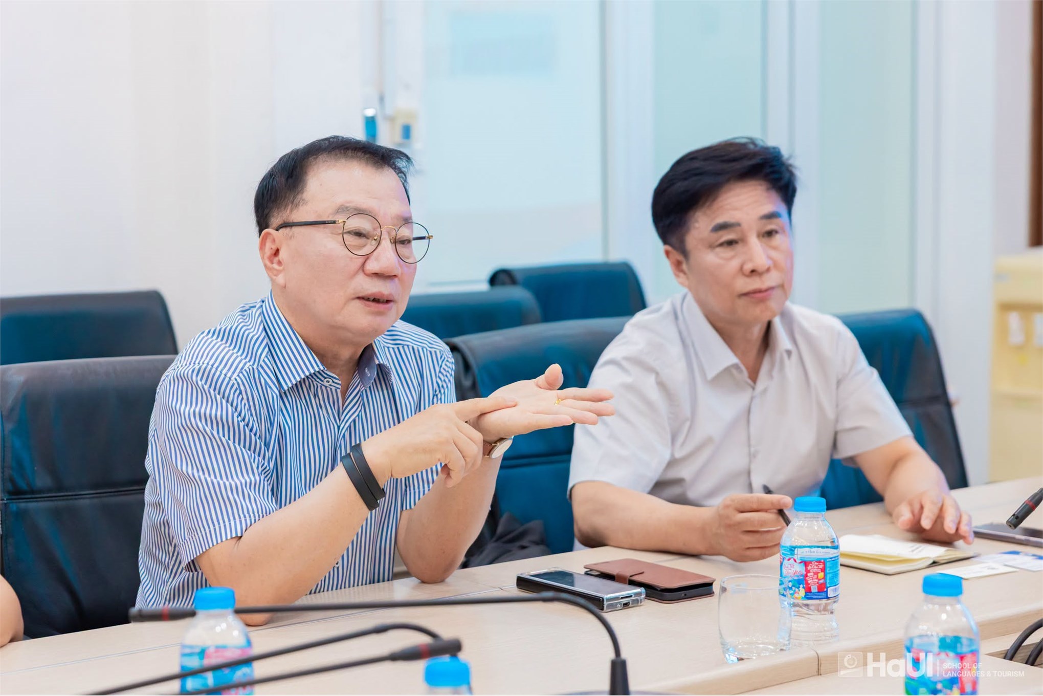 Trường Ngoại ngữ - Du lịch tiếp đón đại diện Trường Đại học tỉnh Gangwon, Hàn Quốc