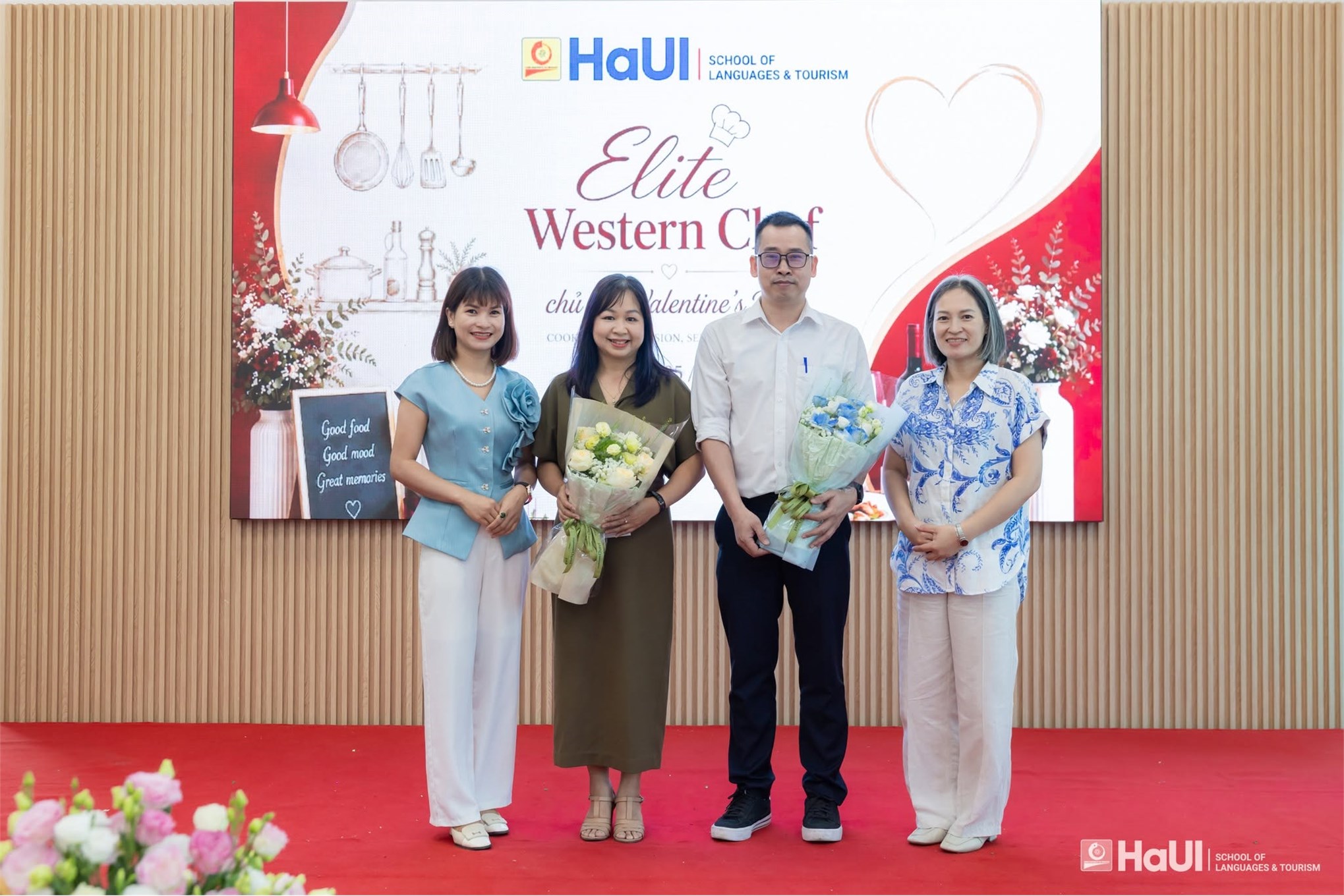 Sinh viên Trường Ngoại ngữ - Du lịch tự tin thể hiện kỹ năng nghề nghiệp tại cuộc thi Elite Master Chef