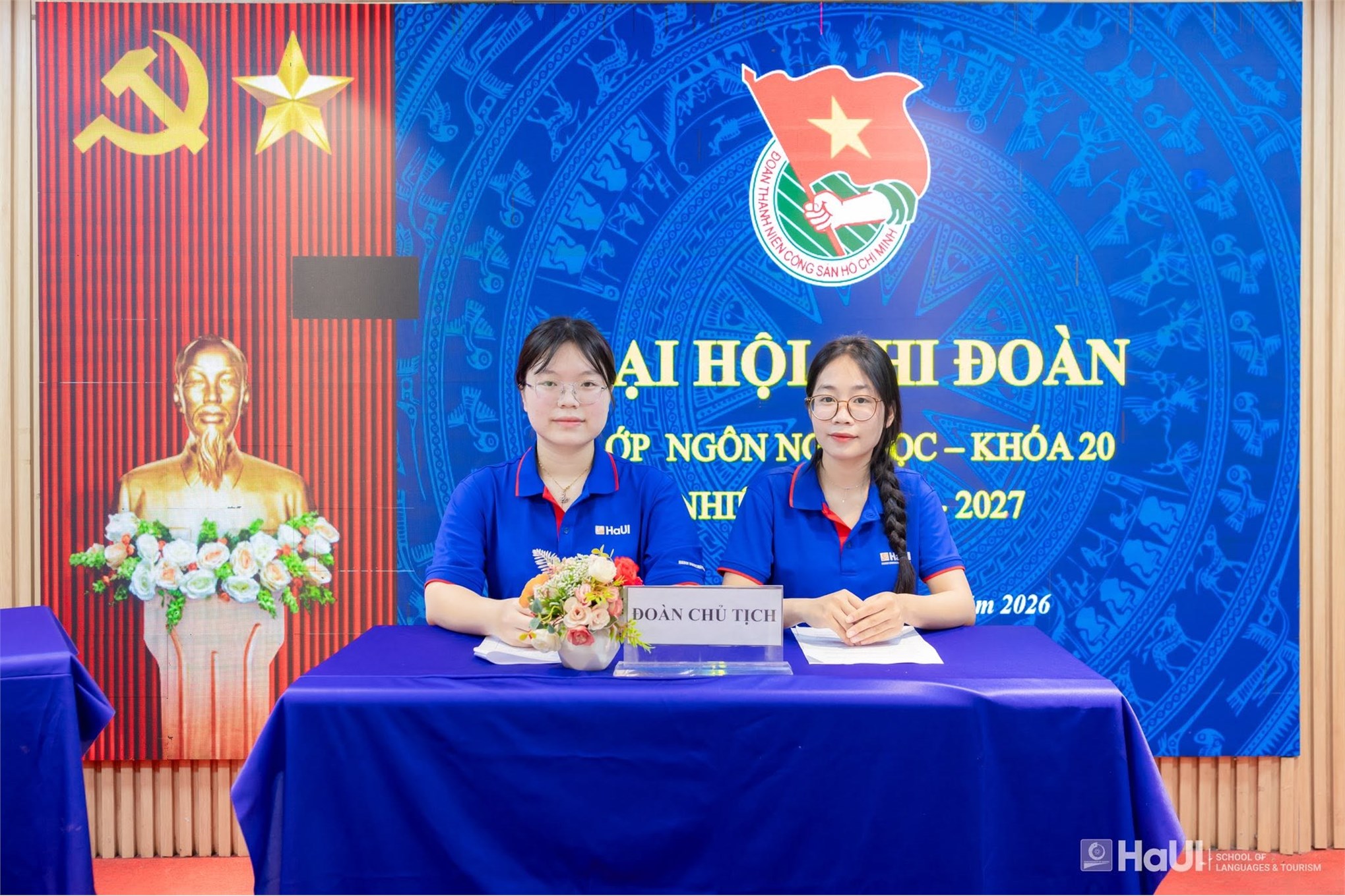 Đại hội Chi đoàn các lớp Đại học khóa 20 Trường Ngoại ngữ - Du lịch nhiệm kỳ 2026 - 2027