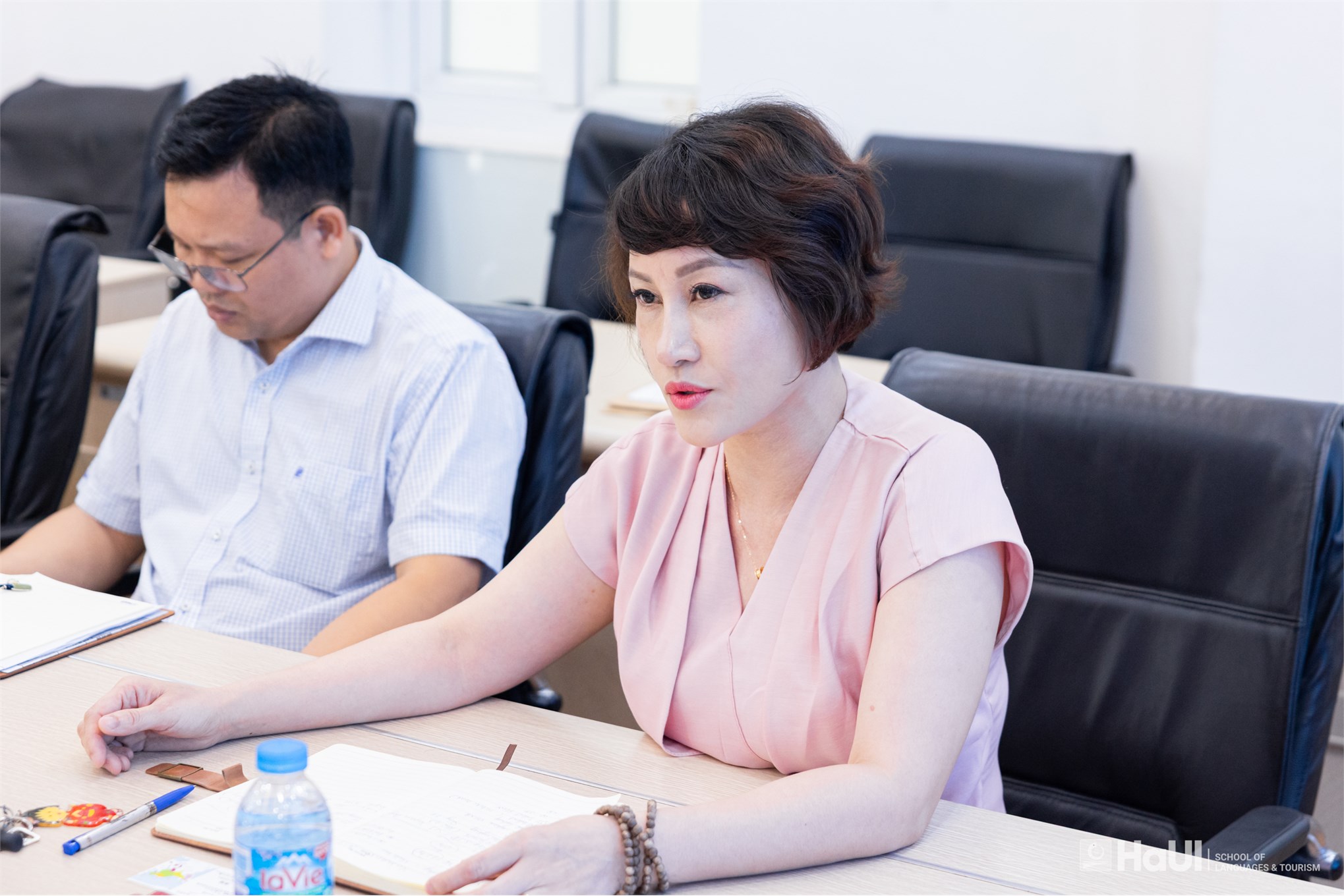 Trường Ngoại ngữ - Du lịch làm việc với Công ty Cổ phần Triple Three về triển khai Chương trình thực tập Nhật Bản