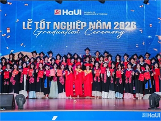 Hơn 800 tân Thạc sĩ, Cử nhân Trường Ngoại ngữ - Du lịch rạng rỡ trong ngày tốt nghiệp năm 2026