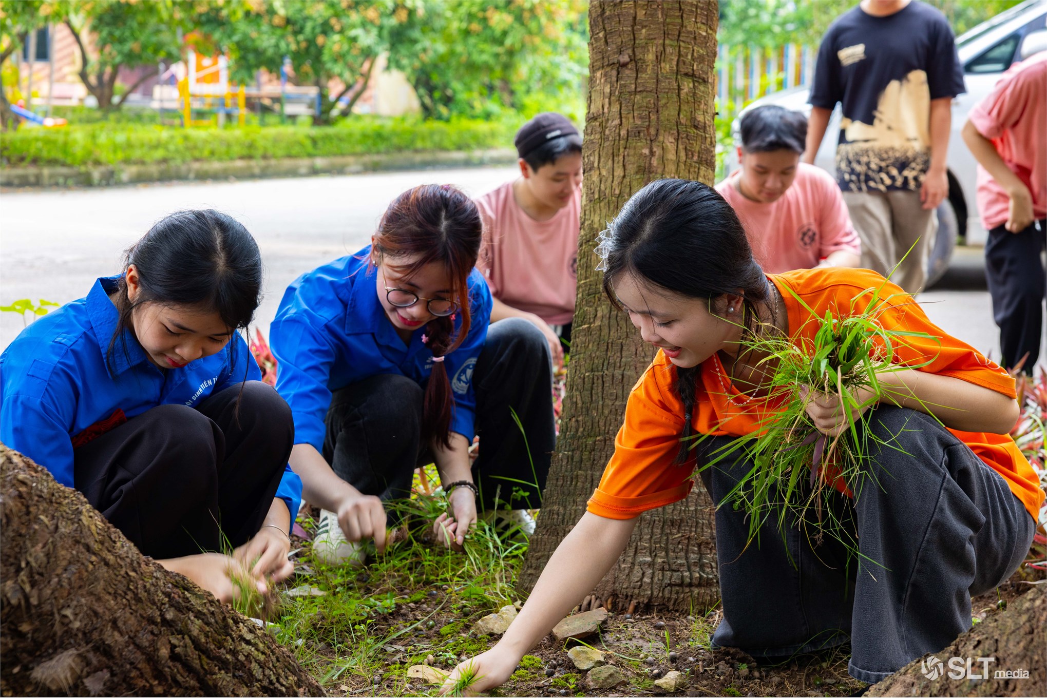 Ngày hè Xanh 2025: Tuổi trẻ Trường Ngoại ngữ - Du lịch lan tỏa yêu thương đến cộng đồng