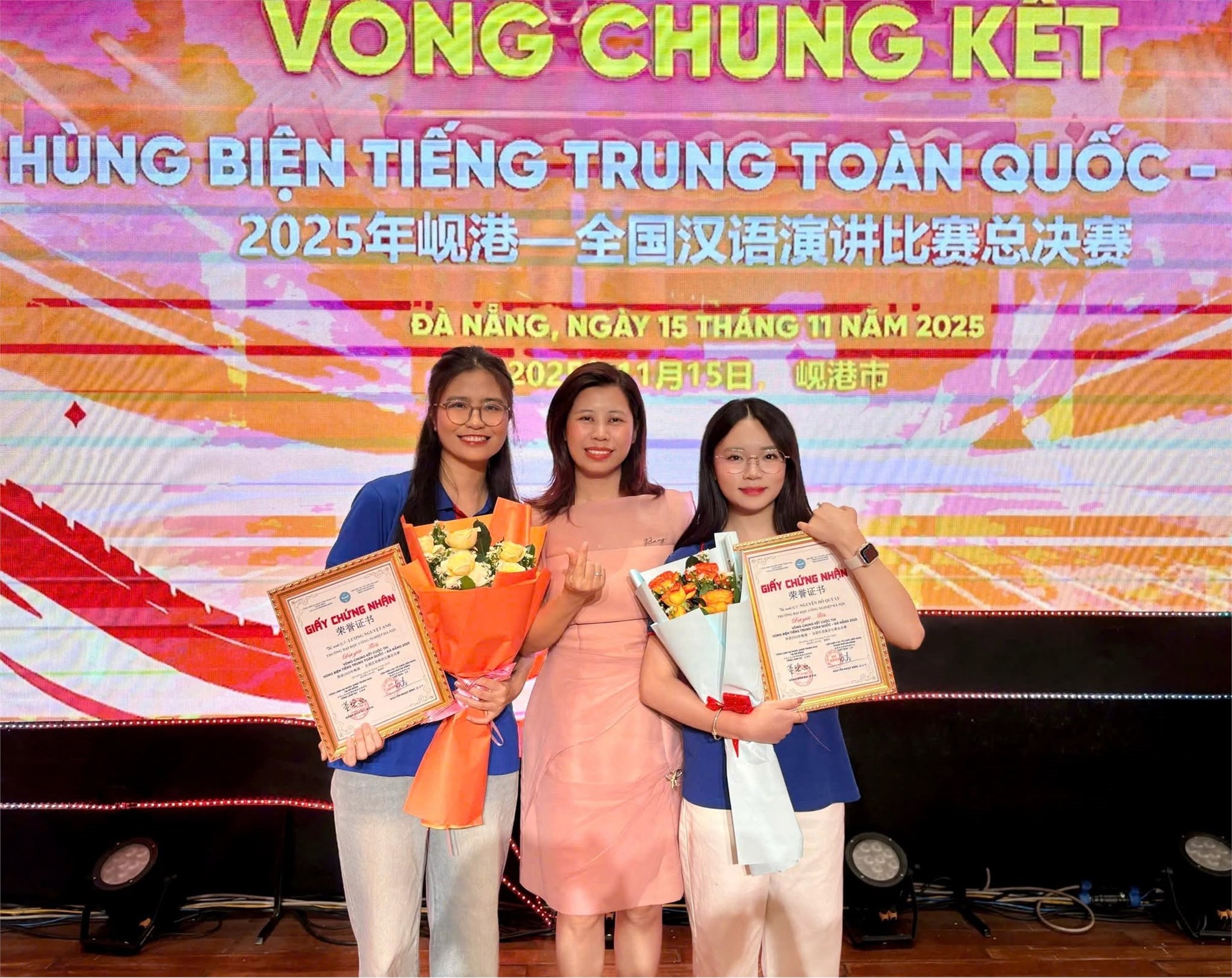Mỗi hành trình đều bắt đầu từ một lựa chọn: Câu chuyện của Lương Nguyệt Anh dưới mái nhà Khoa Ngôn ngữ Trung Quốc