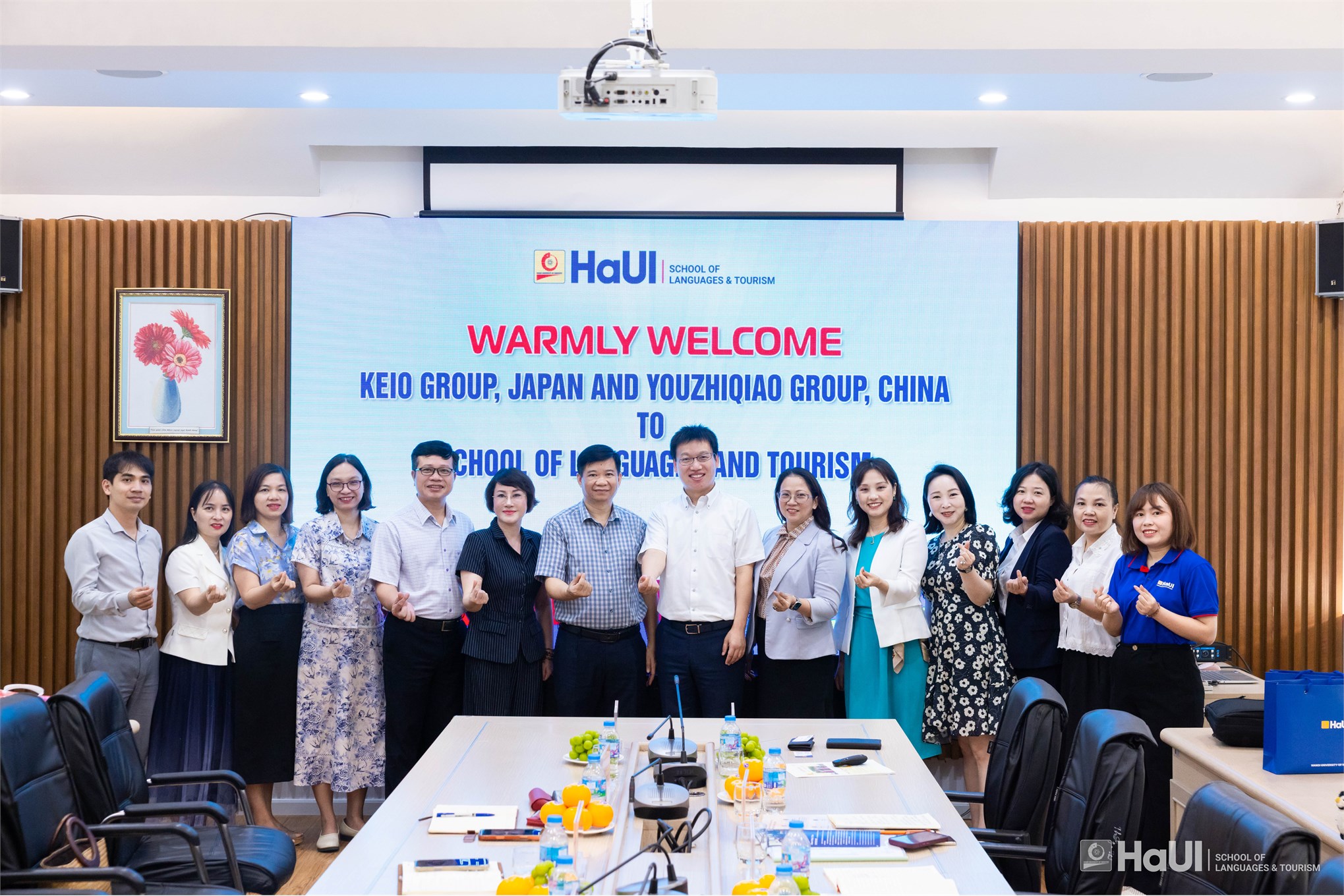 Trường Ngoại ngữ - Du lịch tăng cường hợp tác với Tập đoàn Keio trong đào tạo, thực tập và tuyển dụng sinh viên