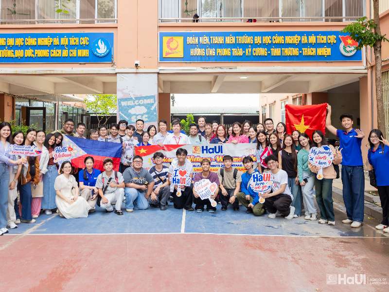 Chào đón sinh viên Philippines đến học tập tại Trường Ngoại ngữ – Du lịch