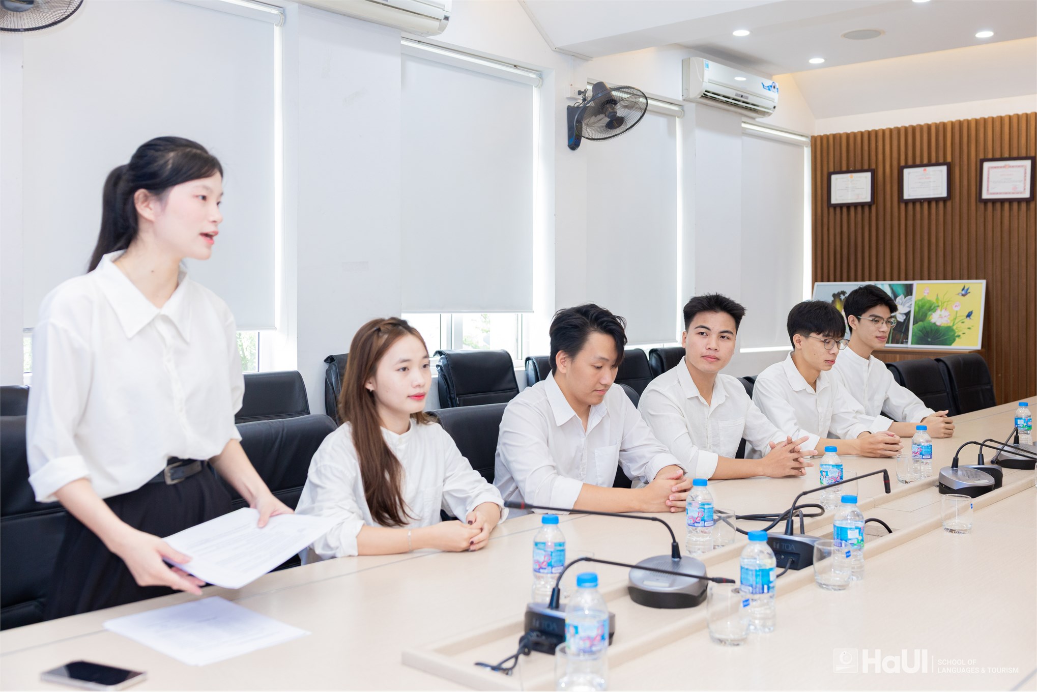 Hội nghị Ban Chấp hành Liên chi Hội Sinh viên Trường Ngoại ngữ - Du lịch lần thứ năm, khóa II, nhiệm kỳ 2025 - 2028