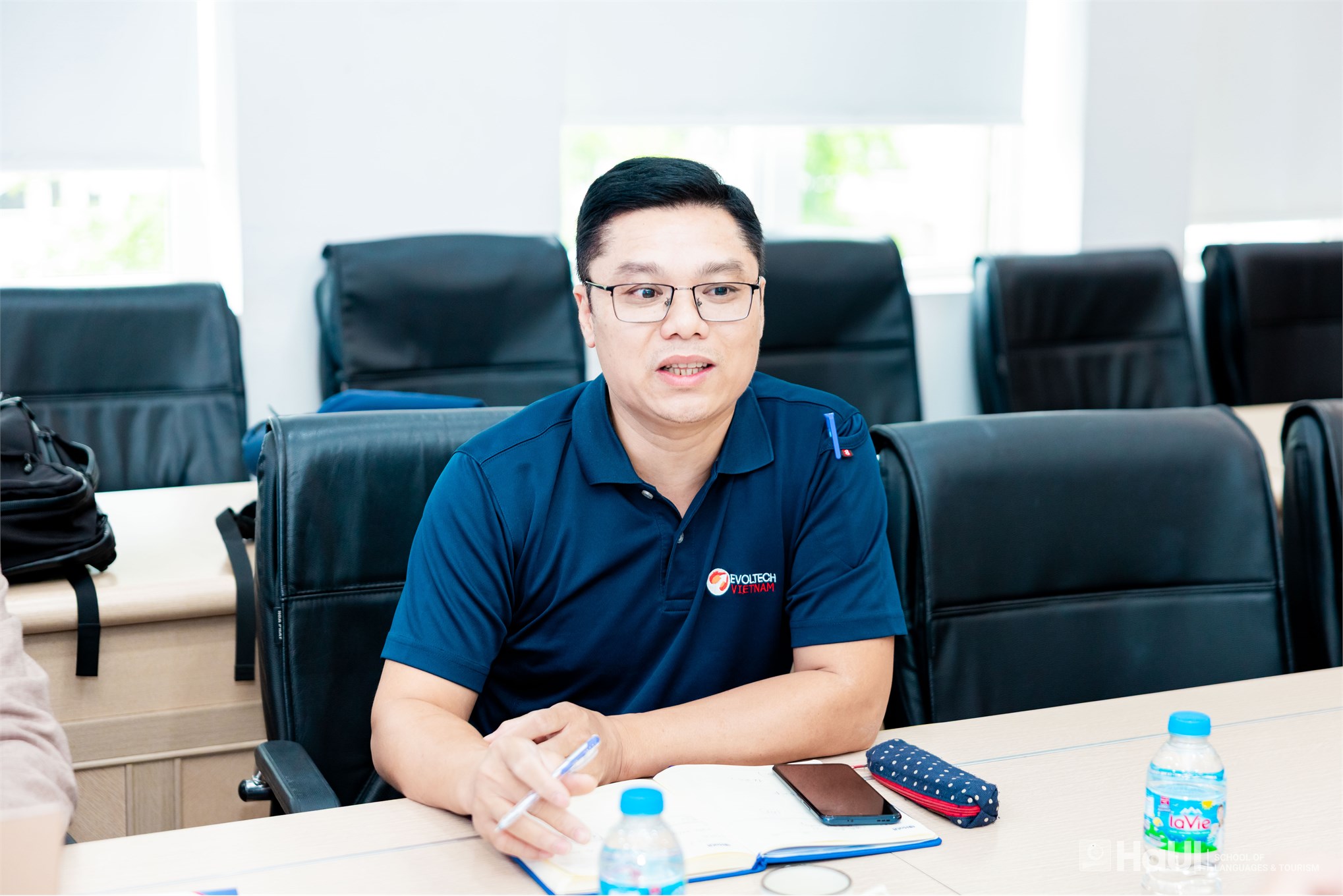 Trường Ngoại ngữ - Du lịch và Công ty Cổ phần Evoltech, Nhật Bản trao đổi hợp tác phát triển nguồn nhân lực