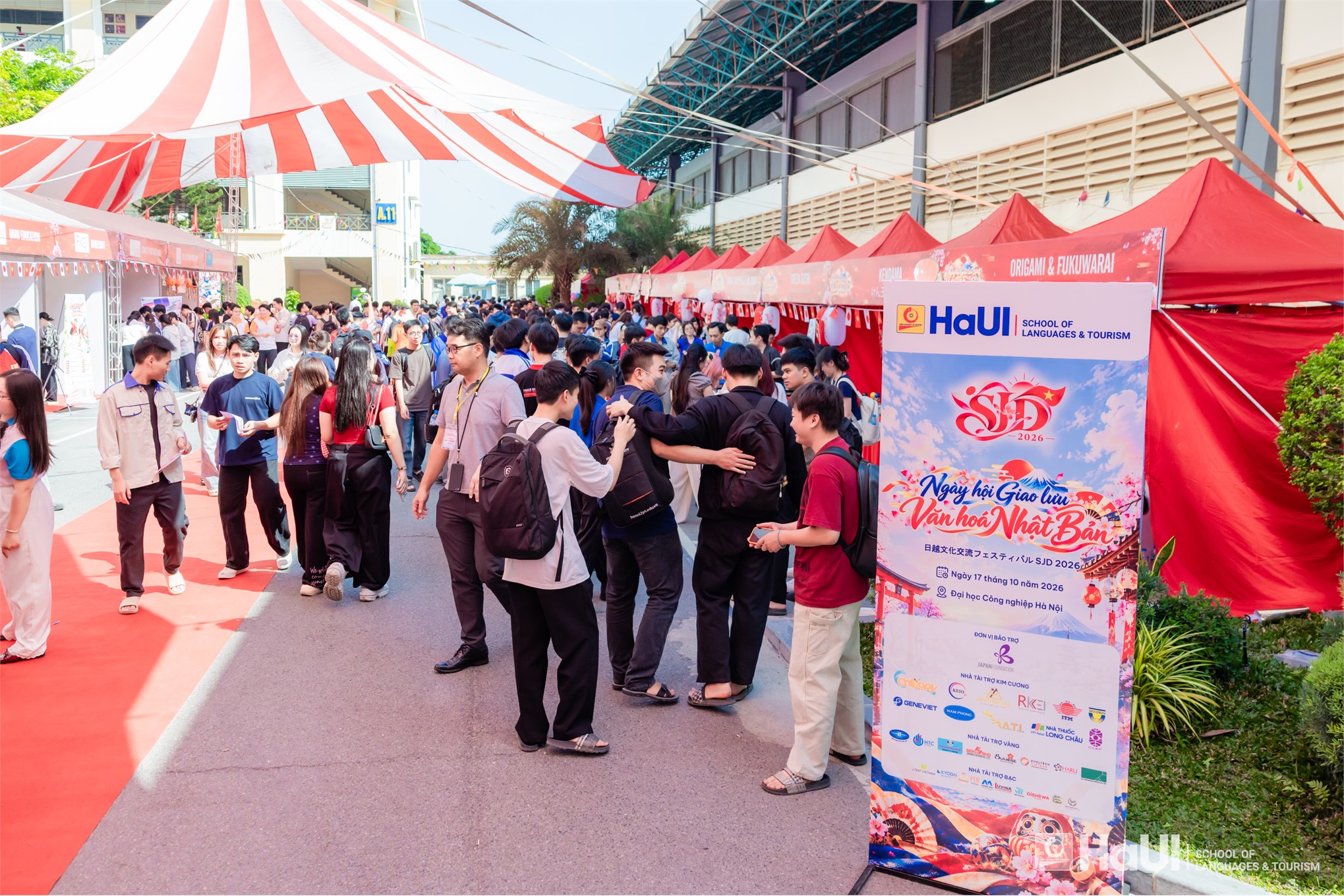 Sắc màu văn hóa và tinh thần đổi mới sáng tạo từ Ngày hội SJD 2026 tại Đại học Công nghiệp Hà Nội