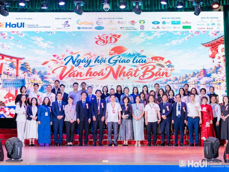 Sắc màu văn hóa và tinh thần đổi mới sáng tạo từ Ngày hội SJD 2026 tại Đại học Công nghiệp Hà Nội